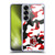 AC Milan Crest Patterns Camouflage Soft Gel Case for Samsung Galaxy S25+ & MagSafe