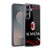 AC Milan Crest Patterns Curved Soft Gel Case for Samsung Galaxy S25+ & MagSafe