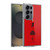 AC Milan Crest Patterns Red Soft Gel Case for Samsung Galaxy S25 Ultra & MagSafe