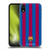 FC Barcelona Crest Stripes Soft Gel Case for Apple iPhone XR