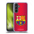 FC Barcelona Crest Halftone Soft Gel Case for Samsung Galaxy S24 FE & MagSafe