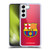 FC Barcelona Crest Halftone Soft Gel Case for Samsung Galaxy S22 5G & MagSafe