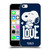 Peanuts Rock Tees Snoopy Woodstock Love Soft Gel Case for Apple iPhone 5c