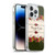 Frida Kahlo Red Florals Border Soft Gel Case for Apple iPhone 14 Pro & MagSafe