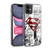 Superman DC Comics Comicbook Art Red Logo Splatter Soft Gel Case for Apple iPhone 11