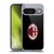 AC Milan Crest Full Colour Black Soft Gel Case for Google Pixel 9 / Pixel 9 Pro