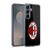 AC Milan Crest Full Colour Black Soft Gel Case for Samsung Galaxy S25+ & MagSafe