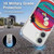 Peanuts Snoopy Boardwalk Airbrush Beach Surf Soft Gel Case for Apple iPhone 16 & MagSafe