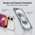 Peanuts Snoopy Boardwalk Airbrush Beach Surf Soft Gel Case for Apple iPhone 16 & MagSafe