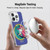 Peanuts Snoopy Boardwalk Airbrush Cowabunga Surf Soft Gel Case for Apple iPhone 16 Pro Max & MagSafe