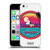 Peanuts Snoopy Boardwalk Airbrush Beach Surf Soft Gel Case for Apple iPhone 5c