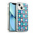 Peanuts Snoopy Deco Dreams Blue Pattern Soft Gel Case for Apple iPhone 13