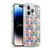 Peanuts Snoopy Deco Dreams Orange Pattern Soft Gel Case for Apple iPhone 14 Pro & MagSafe