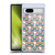 Peanuts Snoopy Deco Dreams Orange Pattern Soft Gel Case for Google Pixel 7a