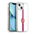 Arsenal FC Crest 2 Stripes 1 Soft Gel Case for Apple iPhone 13