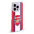 Arsenal FC Crest 2 Stripes 3 Soft Gel Case for Apple iPhone 17
