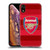 Arsenal FC Crest 2 Training Red Soft Gel Case for Apple iPhone XR