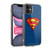 Superman DC Comics Logos Distressed Look Soft Gel Case for Apple iPhone 11