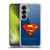 Superman DC Comics Logos Distressed Look Soft Gel Case for Samsung Galaxy S25 & MagSafe