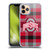 Ohio State University Logo Plaid Soft Gel Case for Apple iPhone 11 Pro & MagSafe