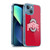 Ohio State University Logo Plain Soft Gel Case for Apple iPhone 13 Mini & MagSafe