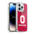 Ohio State University Logo Red Camou Soft Gel Case for Apple iPhone 13 Pro & MagSafe