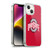 Ohio State University Logo Plain Soft Gel Case for Apple iPhone 14