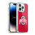 Ohio State University Logo Plain Soft Gel Case for Apple iPhone 14 Pro & MagSafe