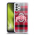 Ohio State University Logo Plaid Soft Gel Case for Samsung Galaxy A13 (2022)