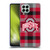 Ohio State University Logo Plaid Soft Gel Case for Samsung Galaxy M53 (2022)