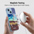Peanuts Snoopy Space Cowboy Nebula Fly Balloon Soft Gel Case for Apple iPhone 13 Mini & MagSafe