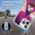 Peanuts Snoopy Space Cowboy Nebula Triangle Soft Gel Case for Apple iPhone 13 Pro Max & MagSafe