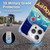 Peanuts Snoopy Space Cowboy Nebula Fly Balloon Soft Gel Case for Apple iPhone 13 Pro & MagSafe