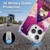 Peanuts Snoopy Space Cowboy Nebula Triangle Soft Gel Case for Apple iPhone 13 Pro & MagSafe