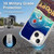 Peanuts Snoopy Space Cowboy Nebula Fly Balloon Soft Gel Case for Apple iPhone 14 Plus & MagSafe