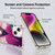 Peanuts Snoopy Space Cowboy Nebula Triangle Soft Gel Case for Apple iPhone 14 Plus & MagSafe