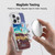 Peanuts Snoopy Space Cowboy Nebula Fly Balloon Soft Gel Case for Apple iPhone 14 Pro Max & MagSafe