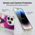 Peanuts Snoopy Space Cowboy Nebula Triangle Soft Gel Case for Apple iPhone 14 Pro & MagSafe