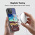 Peanuts Snoopy Space Cowboy Nebula Fly Balloon Soft Gel Case for Apple iPhone 15 Plus & MagSafe