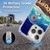 Peanuts Snoopy Space Cowboy Nebula Fly Balloon Soft Gel Case for Apple iPhone 16 Pro Max & MagSafe