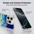Peanuts Snoopy Space Cowboy Nebula Fly Balloon Soft Gel Case for Apple iPhone 16 Pro Max & MagSafe