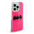 Batman DC Comics Logos Pink Soft Gel Case for Apple iPhone X / iPhone XS & MagSafe