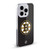NHL Boston Bruins Plain Soft Gel Case for Apple iPhone X / iPhone XS & MagSafe