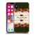 Frida Kahlo Red Florals Border Soft Gel Case for Apple iPhone X / iPhone XS & MagSafe