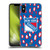 NHL New York Rangers Leopard Pattern Soft Gel Case for Apple iPhone X / iPhone XS & MagSafe