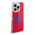 FC Barcelona Crest Patterns Red Soft Gel Case for Apple iPhone 14 Pro & MagSafe