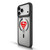 Superman DC Comics Logos and Comics Red Logo BLACK SHOCKPROOF BUMPER CASE COMPATIBLE WITH Apple iPhone 15 Plus & MAGSAFE