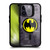 Batman DC Comics Logos and Comics Collage BLACK SHOCKPROOF BUMPER CASE COMPATIBLE WITH Apple iPhone 14 Pro & MAGSAFE