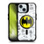 Batman DC Comics Logos and Comics Collage BLACK SHOCKPROOF BUMPER CASE COMPATIBLE WITH Apple iPhone 15 & MAGSAFE