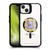 Friends TV Show Character Icons Peephole Frame BLACK SHOCKPROOF BUMPER CASE COMPATIBLE WITH Apple iPhone 14 Plus & MAGSAFE